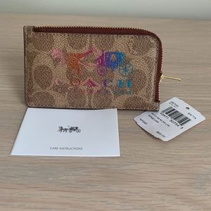 Coach Card Case T-Rex Carriage